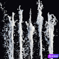 Fountain 3D Model Corona
