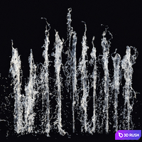 Fountain 3D Model Corona
