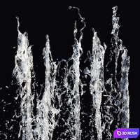 Fountain 3D Model Corona