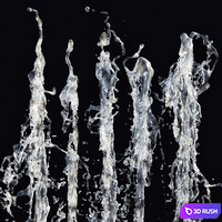 Fountain 3D Model Corona