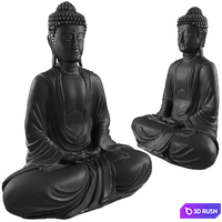 Buddha Sit Zin Statue 3D Model Vray, Corona