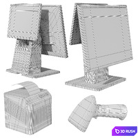 Sunmi Cashier 3D Model Corona