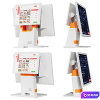 Sunmi Cashier 3D Model Corona