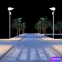 Paving and sidewalk 5 3D Model Vray