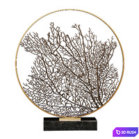 Coral set 3 3D Model Vray, Corona