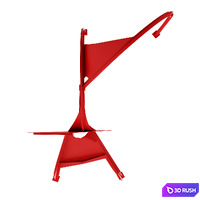 Flamingo sculpture in Chicago 3D Model Vray