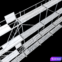 Scaffolding 3D Model Vray