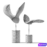 Sophie Elizabeth Thompson sculpture 07 3D Model Vray, Corona
