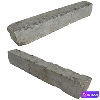 Concrete block 3D Model Vray