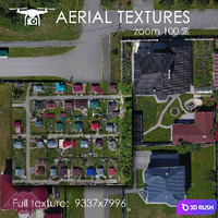 Cottage village 3D Model Vray, Corona