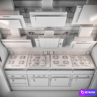 Appliance store 3D Model Vray, Corona