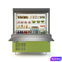 Refrigerated showcase Oasis 3D Model
