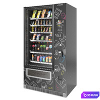Unicum Rosso Foodbox TO GO 3D Model Vray, Corona