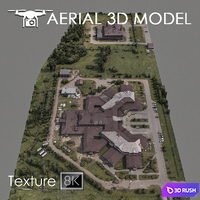 Industrial area 92 3D Model Vray