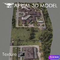 Industrial area 92 3D Model Vray