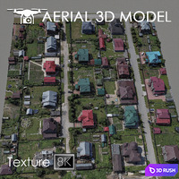 Residential area 84 3D Model Vray
