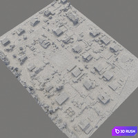 Residential area 71 3D Model Vray
