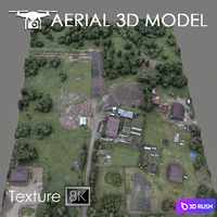 Residential area 70 3D Model Vray