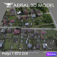 Residential area 68 3D Model Vray