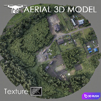 Residential area 65 3D Model Vray