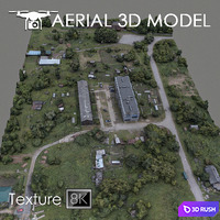 Residential area 62 3D Model Vray