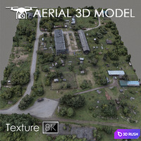 Residential area 62 3D Model Vray