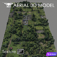 Residential area 53 3D Model Vray