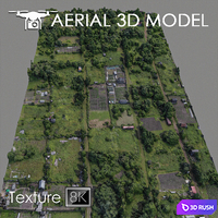 Residential area 53 3D Model Vray