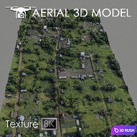 Residential area 52 3D Model Vray
