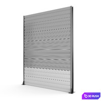 Set for motorway no. 2 3D Model Vray, Corona
