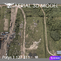 Industrial zone 76 3D Model Vray