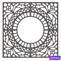 Tree grate 02 3D Model Corona