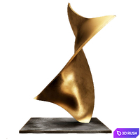 Modern sculpture 3D Model Vray