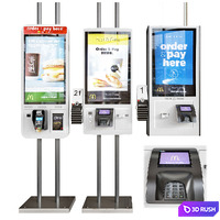 Pay display 3D Model Vray, Corona