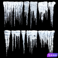Icicles 3D Model Corona