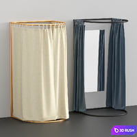 Fitting room 3D Model Corona
