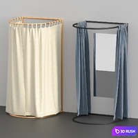 Fitting room 3D Model Corona