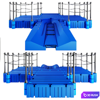 Jetty for jet ski 3D Model Corona