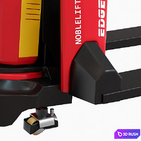 Hydraulic pallet jack 3D Model Vray