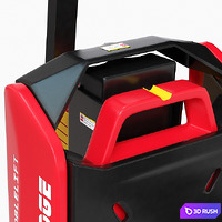 Hydraulic pallet jack 3D Model Vray