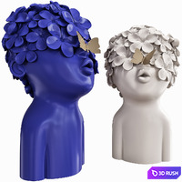 sculpture 104 3D Model Vray, Corona