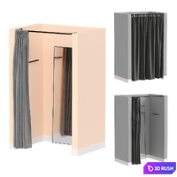 Fitting room 3D Model Corona