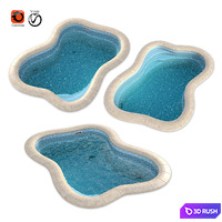 3d model of composite pool Florent 3D Model Vray, Corona