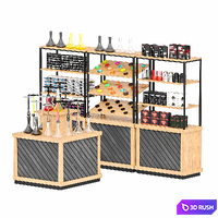 Hookah shop showcases 3D Model Corona