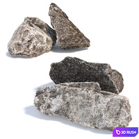 Stones 233 3D Model Vray