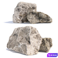 Stones 234 3D Model Vray