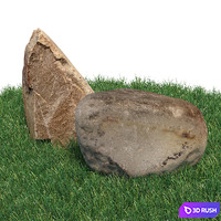 Stones 245 3D Model Vray