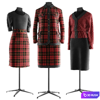 Clothes_02 3D Model Vray