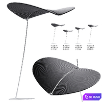 Egoparis Petal Sunshade 3D Model Corona