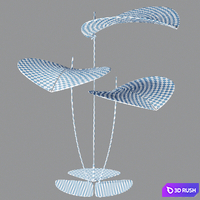 Egoparis Petal Sunshade 3D Model Corona